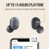  US Direct  Original DUDIOS True Wireless Earbuds  Free Mini Earphone with 7 2mm Enhanced Drivers Smart Touch Easy Pair Built in Mic 15 Hours Playtime  Black