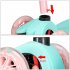  US Direct  Original LALAHO Toddlers Scooter Non foldable 3 speed Adjustment Blue Pink Color Matching Scooter Blue pink