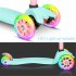  US Direct  Original LALAHO Toddlers Scooter Non foldable 3 speed Adjustment Blue Pink Color Matching Scooter Blue pink