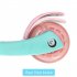  US Direct  Original LALAHO Toddlers Scooter Non foldable 3 speed Adjustment Blue Pink Color Matching Scooter Blue pink