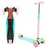  US Direct  Original LALAHO Toddlers Scooter Non foldable 3 speed Adjustment Blue Pink Color Matching Scooter Blue pink