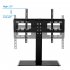  US Direct  Original LEADZM 1 Set 32 55 Inches Desktop Tv Stand Single column Tsd800 Load bearing 40kg Maximum Vesa 200x200 3 Levels Adjustable Height black