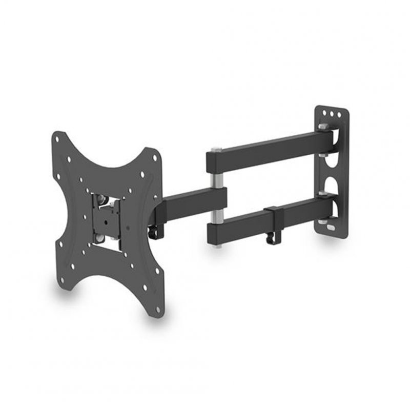US Original LEADZM 1 Set 26-55 Inches Tv Stand Tmx200 Bearing 30kg Maximum Vesa 200x200 Height Adjustable Rotation 180-degree With Horizontal Level black