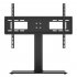  US Direct  Original LEADZM 1 Set 32 55 Inches Desktop Tv Stand Single column Tsd800 Load bearing 40kg Maximum Vesa 200x200 3 Levels Adjustable Height black