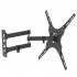  US Direct  Original LEADZM Tv  Wall  Mounting  Bracket 26 55 Inch Tv Stand Adjustable Tilt Angle Rotation With Horizontal Bubble black