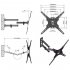  US Direct  Original LEADZM Tv  Wall  Mounting  Bracket 26 55 Inch Tv Stand Adjustable Tilt Angle Rotation With Horizontal Bubble black