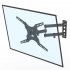  US Direct  Original LEADZM Tv  Wall  Mounting  Bracket 26 55 Inch Tv Stand Adjustable Tilt Angle Rotation With Horizontal Bubble black