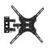 US Direct  Original LEADZM Tv  Wall  Mounting  Bracket 26 55 Inch Tv Stand Adjustable Tilt Angle Rotation With Horizontal Bubble black