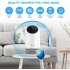  US Direct  Original MOOKA True HEPA Air Purifier for Large Room Up to 323ft    Ozone Free Air Cleaner for Allergies  Pets  Smokers  Mold  Odor Eliminator for Be