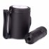 US Direct  Original PETTOM Dog Waste Dispenser Box  Pressure Spring Buckle Design  Extraction Port Transverse Groove Design  Black  Black