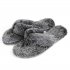  US Direct  Original RockDove Women s Fuzzy Fur Thong Slippers with Memory Foam Pink 5 6