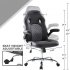  US Direct  Original Smugdesk Office Chair  Gaming Chair Bonded Leather  Ergonomic Computer Desk Chair Task Swivel Executive Chairs High Back with Flip up Armre