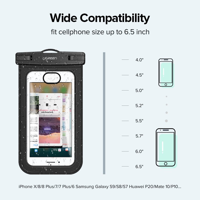 waterproof iphone xr pouch