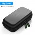  US Direct  Original UGREEN Power Bank Case Hard Case Box for 2 5 Hard Drive Disk USB Cable External Storage Carrying SSD HDD Case Black