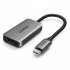  US Direct  Original UGREEN USB C to HDMI Adapter  Up to 4K Resolution  Compatible with Thunderbolt 3  Media Signal Converter  Dark Gray  Black 10CM