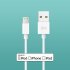  US Direct  Original ZMI Lightning to USB A Cable  iPhone Charger Cable  for iPad  iPod Touch and iPhone 8 8 Plus X XS XS Max XR 7 7 Plus SE 6 6S  3 3 ft  White