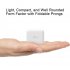  US Direct  Original ZMI PowerPlug 2 Port USB Wall Charger Adapter  Dual USB Charger  QC 3 0  Foldable Prong  Travel Size  White  White