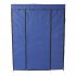 US Direct  Original Zimtown 5 Tier Fabric Wardrobe Portable Closet 12 Compartments Non woven Organizer  Navy 