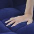 US Direct  Orisfur  Fabric Upholstered Folding Lazy Sofa Chair Adjustable Floor Sofa Chair Yellow