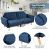  US Direct  Orisfur  Futon Sofa Bed  Velvet Upholstered Modern Convertible Folding Futon Lounge Couch For Living Space  Apartment  And Dorm