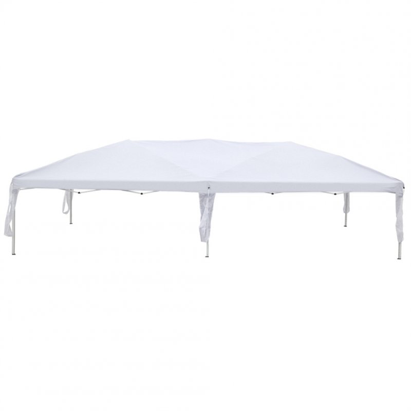 US Outdoor Camping Folding Tent Waterproof 3 Adjustable Height 3x6m White
