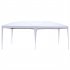  US Direct  Outdoor Camping Folding Tent Waterproof 3 Adjustable Height Oxford Cloth Tent With Carry Bag 3 X 6m White