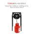  US Direct  Outdoor Camping Stove Portable High Pressure Propane Gas Stove 7 5w btu Cooking Burner Camping Equipment black