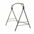  US Direct  Outdoor Garden Iron Swing Frame Heavy Duty Metal Swing Frame For Indoor Outdoor Activities Garden Backyard bronze