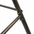  US Direct  Outdoor Garden Iron Swing Frame Heavy Duty Metal Swing Frame For Indoor Outdoor Activities Garden Backyard bronze