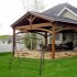  US Direct  Outdoor Garden Iron Swing Frame Heavy Duty Metal Swing Frame For Indoor Outdoor Activities Garden Backyard bronze