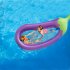  US Direct  Outdoor Swimming Inflatable Lounge Float  Giant Purple Eggplant Pool Floats Water Pool Raft with 3 Cup Holder