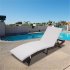  US Direct  Patio Furniture Outdoor Rattan Wicker Lounge  Chair With Removable Cushions Brown gradient