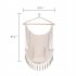  US Direct  Pillow Hanging Chair With Tassel Lightweight Sleep Hammock For Camping Hiking Traveling 100 X 130 Cm beige