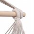  US Direct  Pillow Hanging Chair With Tassel Lightweight Sleep Hammock For Camping Hiking Traveling 100 X 130 Cm beige