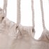  US Direct  Pillow Hanging Chair With Tassel Lightweight Sleep Hammock For Camping Hiking Traveling 100 X 130 Cm beige