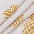  US Direct  Pineapple Print Polyester Linen Valance Window Treatment Yellow 55  15 