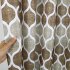  US Direct  Polyester Fabric Geometric Pattern Bathroom Decoration Water repellent Mildew resistant Shower Curtain
