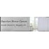  US Direct  Polyester Waffle Weave Textured Grommet Top Shower Curtain Bathroom Decorations Thicken Strengthen Waterproof Fabric Bath Curtain White 72 x72 