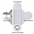  US Direct  Polyester Waffle Weave Textured Grommet Top Shower Curtain Bathroom Decorations Thicken Strengthen Waterproof Fabric Bath Curtain White 72 x72 