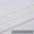 US Direct  Polyester Waffle Weave Textured Grommet Top Shower Curtain Bathroom Decorations Thicken Strengthen Waterproof Fabric Bath Curtain White 72 x72 