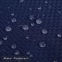  US Direct  Polyester Waffle Weave Textured Grommet Top Shower Curtain Bathroom Decorations Thicken Strengthen Waterproof Fabric Bath Curtain