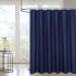  US Direct  Polyester Waffle Weave Textured Grommet Top Shower Curtain Bathroom Decorations Thicken Strengthen Waterproof Fabric Bath Curtain