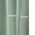  US Direct  Polyester Waffle Weave Textured Grommet Top Shower Curtain Bathroom Decorations Thicken Strengthen Waterproof Fabric Bath Curtain Sage 35 x72 