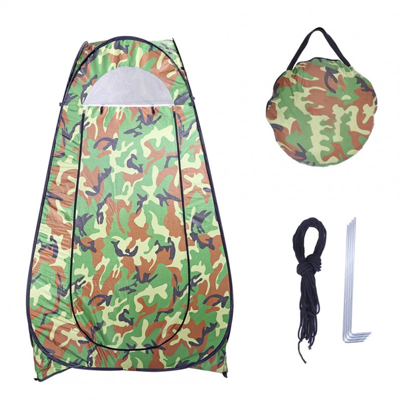 US Pop-up Tent Instant Portable Waterproof Foldable Shower Tent Camouflage