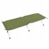  US Direct  Portable Folding Camping Cot With Carrying Bag Oxford Cloth Camping Bed For Outdoor Travel Camp Beach Vacation Army Green