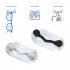  US Direct  Portable Magnetic Eye Glass Holder Spectacle Sunglasses Clip Badge Hang Magnet Hook