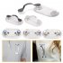  US Direct  Portable Magnetic Eye Glass Holder Spectacle Sunglasses Clip Badge Hang Magnet Hook