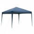  US Direct  Portable Outdoor Folding Tent Waterproof Right angle Oxford Cloth Sun Shelter With Carry Bag  3 X 3meter   blue