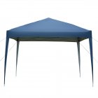 [US Direct] Portable Outdoor Folding Tent Waterproof Right-angle Oxford Cloth Sun Shelter With Carry Bag (3 X 3meter ) blue