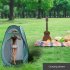  US Direct  Portable Outdoor  Canopy Toilet Dressing Fitting Room Privacy Shelter Tent Green